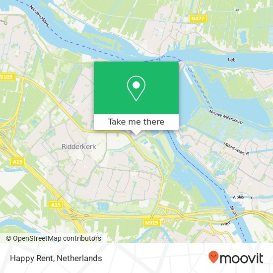 Happy Rent, Wagenmakerstraat 2 map