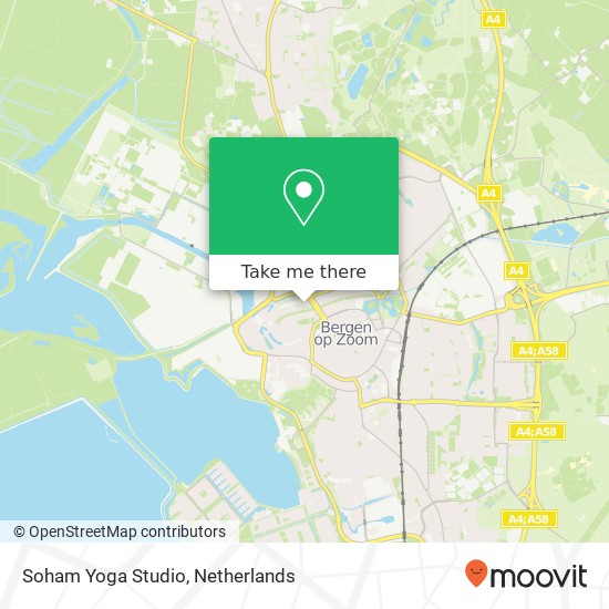 Soham Yoga Studio, Burgemeester Stulemeijerlaan 51 map