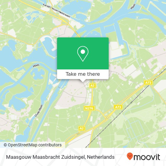 Maasgouw Maasbracht Zuidsingel map