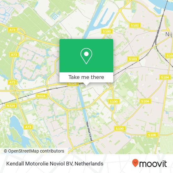 Kendall Motorolie Noviol BV map