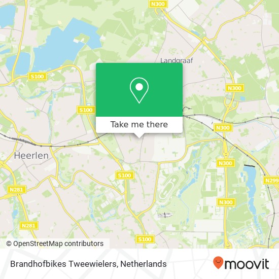 Brandhofbikes Tweewielers, Brandhofstraat map