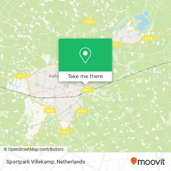 Sportpark Villekamp, Haartsestraat 150 map