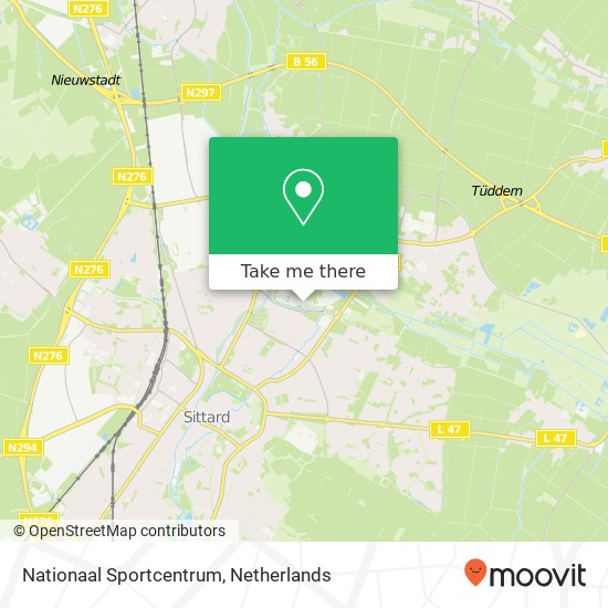 Nationaal Sportcentrum, Sportcentrumlaan 1 map