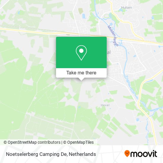 Noetselerberg Camping De map