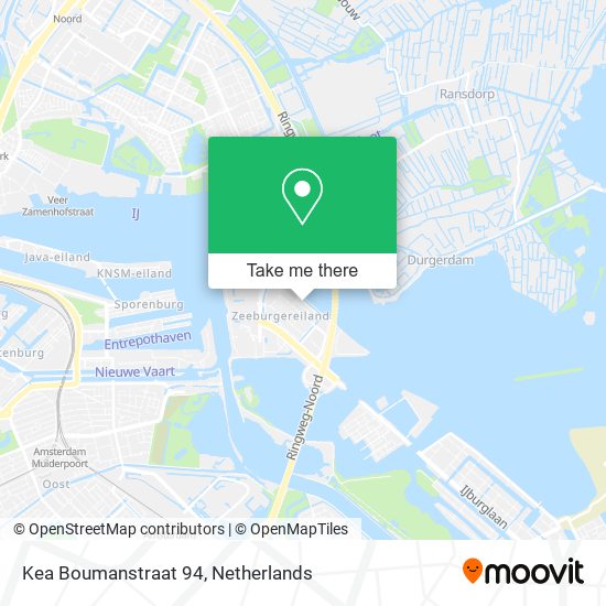 Kea Boumanstraat 94 map