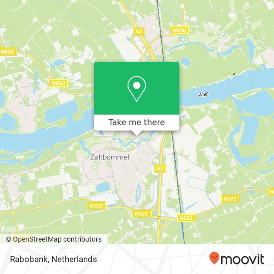 Rabobank, Boschstraat 92 map