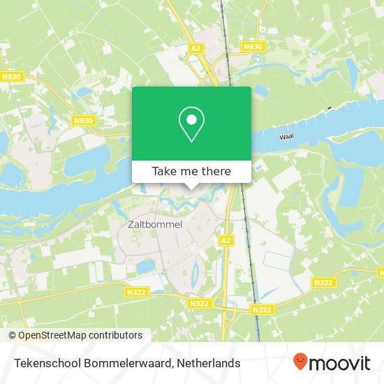 Tekenschool Bommelerwaard, Nieuwstraat 3 map