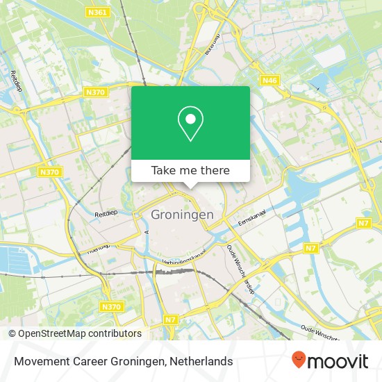 Movement Career Groningen, Bleekveld 14 Karte