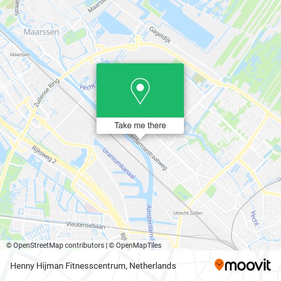 Henny Hijman Fitnesscentrum map