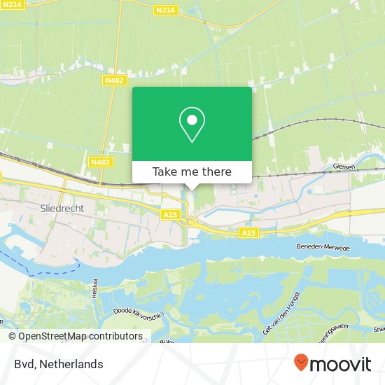 Bvd, Moerbei map