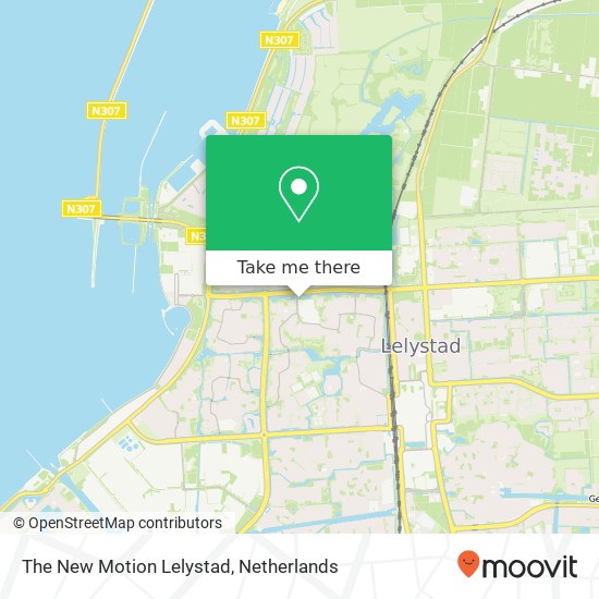 The New Motion Lelystad map