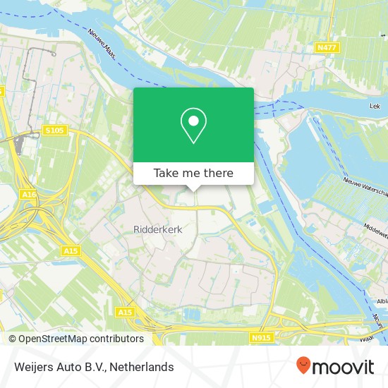 Weijers Auto B.V., Wolweverstraat 19 map