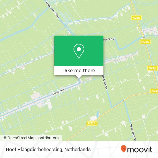 Hoef Plaagdierbeheersing, Damseweg 55 map