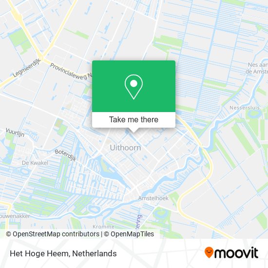 Het Hoge Heem map