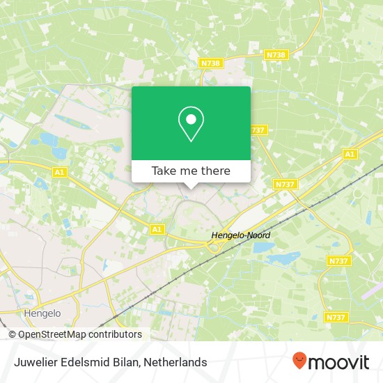 Juwelier Edelsmid Bilan, Christiaan Langefeldstraat 81 map