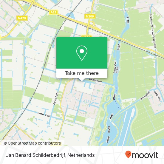 Jan Benard Schilderbedrijf, Van der Waalsstraat 34 map