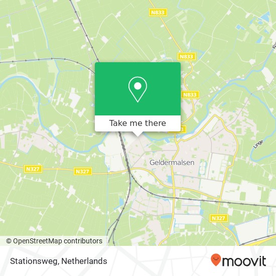 Stationsweg, 4191 Geldermalsen map