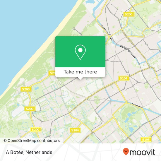 A Botée, Frambozenstraat 43A map