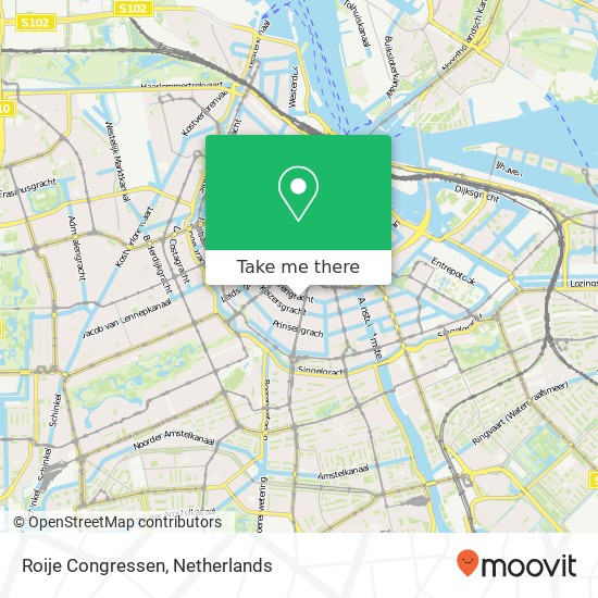 Roije Congressen, Herengracht 478 map