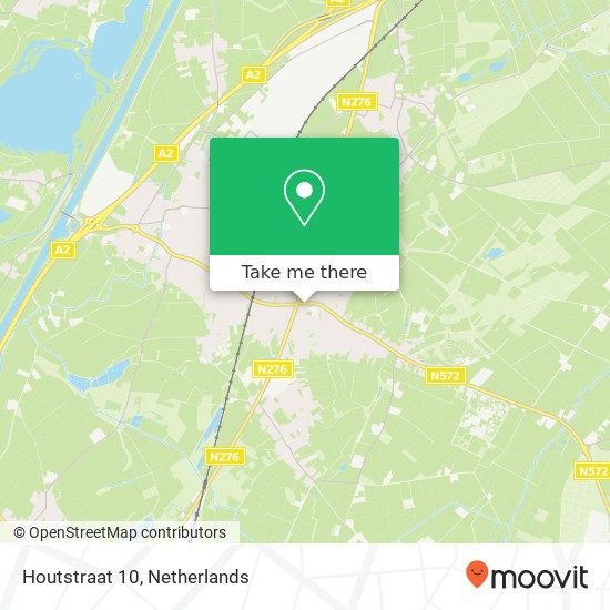 Houtstraat 10, 6102 BJ Echt map