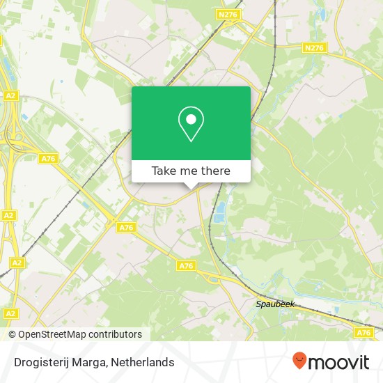 Drogisterij Marga, Jos Klijnenlaan 46 map