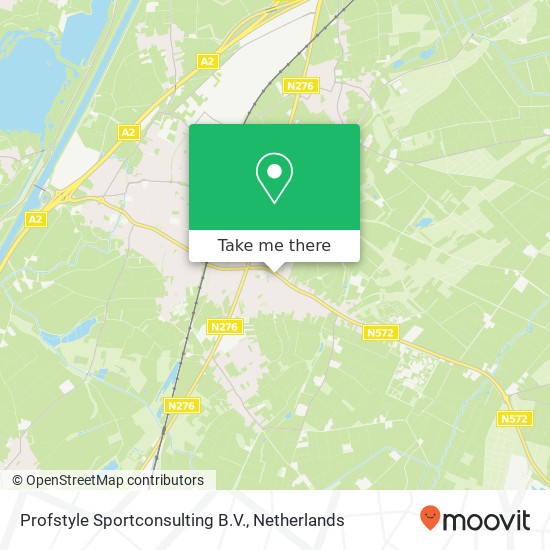 Profstyle Sportconsulting B.V., Houtstraat 56 Karte