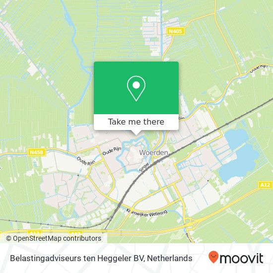 Belastingadviseurs ten Heggeler BV, Lijsterstraat Karte