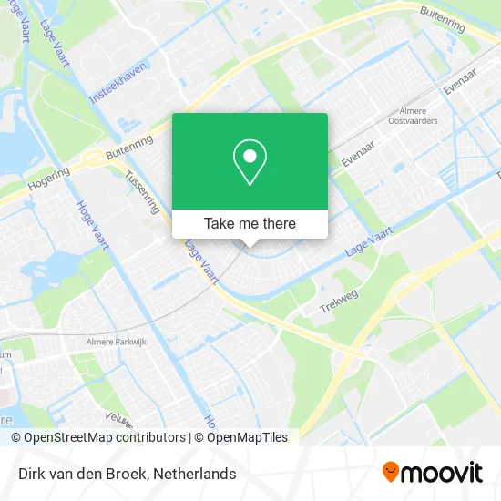 Dirk van den Broek map