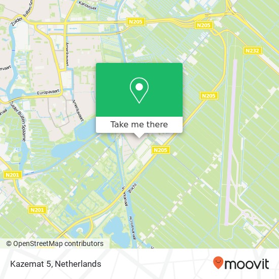 Kazemat 5, 2141 MK Vijfhuizen map