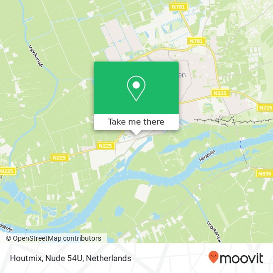 Houtmix, Nude 54U map