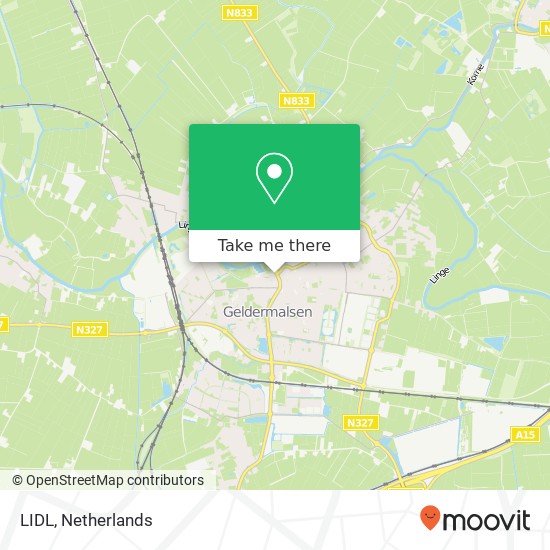 LIDL, Achter 't Veer 36 map