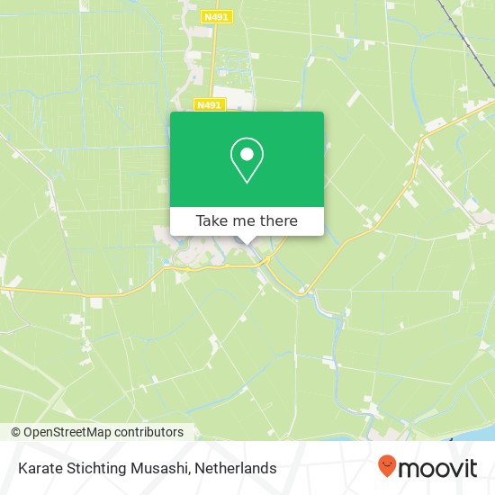 Karate Stichting Musashi, Nieuwe Haven 47 map