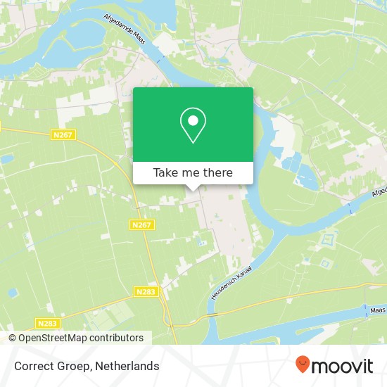 Correct Groep, Ambachtstraat 6 map