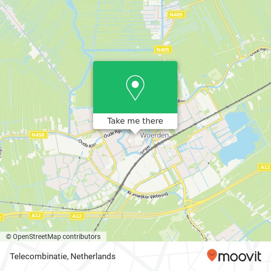 Telecombinatie, Rijnstraat 33 Karte