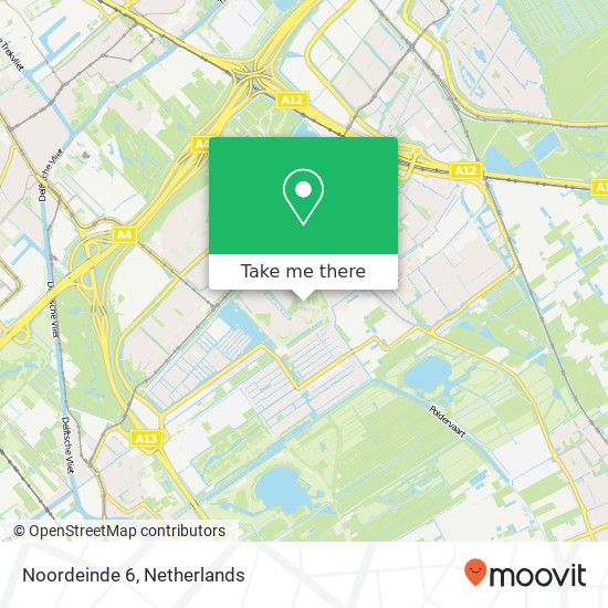 Noordeinde 6, 2631 Nootdorp Karte