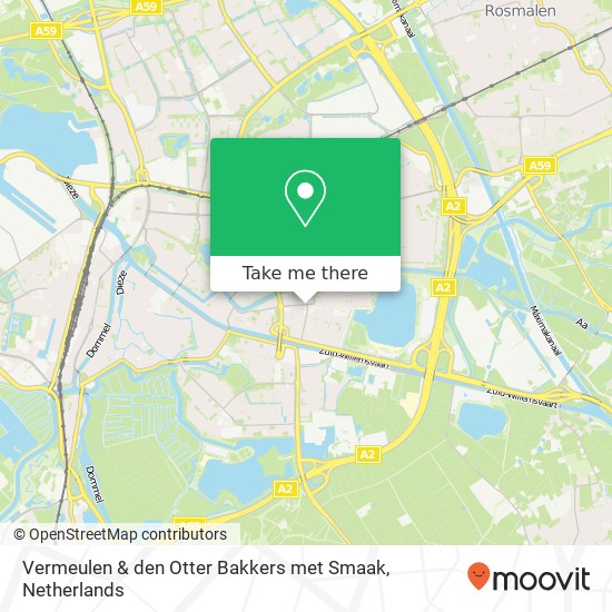 Vermeulen & den Otter Bakkers met Smaak, Rivierenplein 6 map