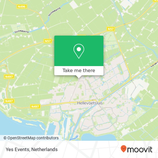 Yes Events, Rijksstraatweg 133C map