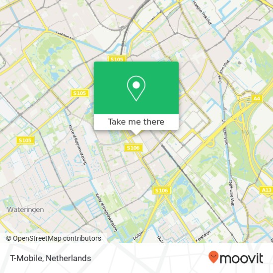 T-Mobile, Prins Johan Friso Promenade 60 map