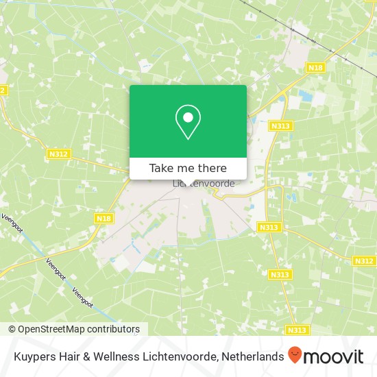 Kuypers Hair & Wellness Lichtenvoorde, Varkensmarkt map