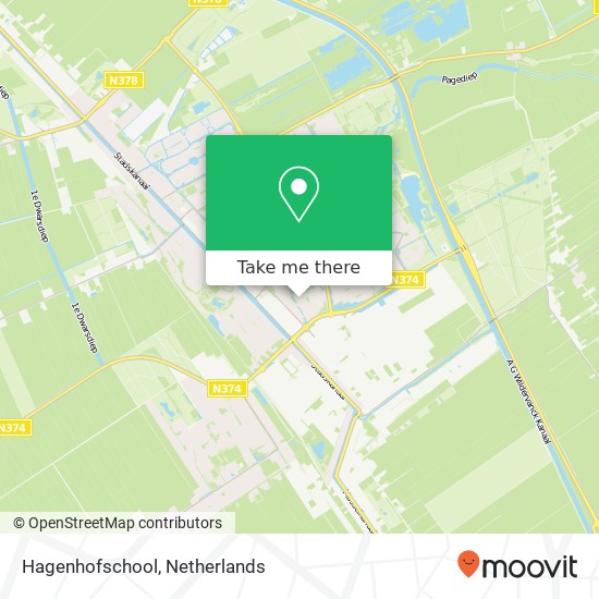 Hagenhofschool, Acaciahage 21 map