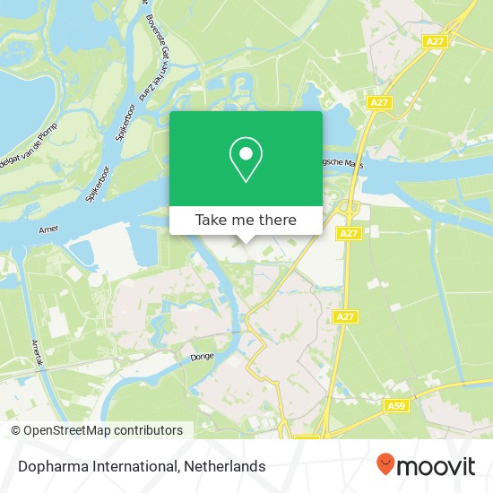 Dopharma International, Zalmweg 24 map