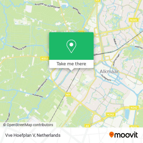 Vve Hoefplan V map