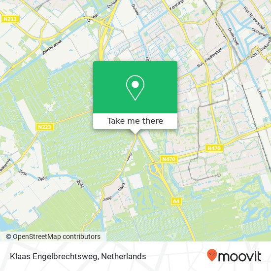 Klaas Engelbrechtsweg, 2635 Den Hoorn map