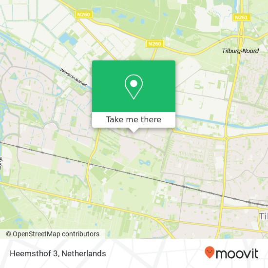 Heemsthof 3, 5044 GM Tilburg map