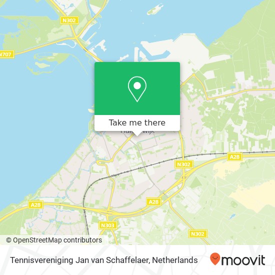 Tennisvereniging Jan van Schaffelaer, Martinus Nijhoffstraat 2 map