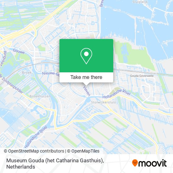 Museum Gouda (het Catharina Gasthuis) map