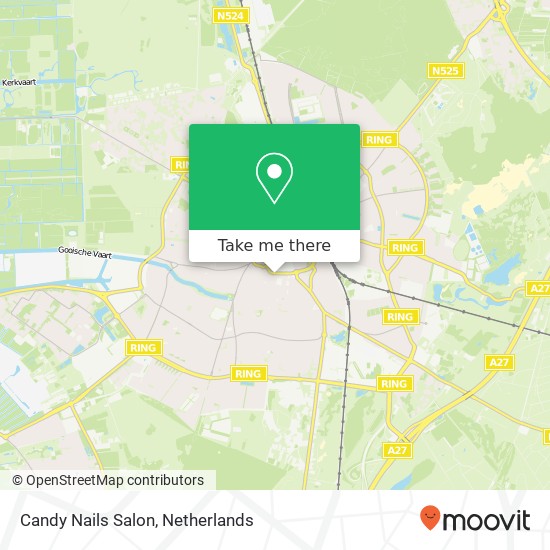 Candy Nails Salon, Langestraat 59D map