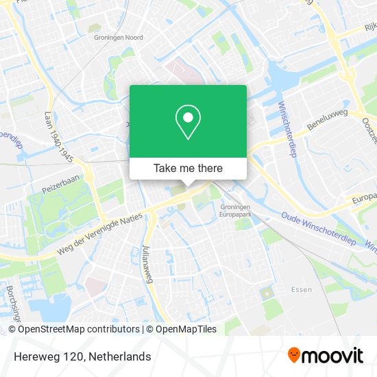 Hereweg 120 map