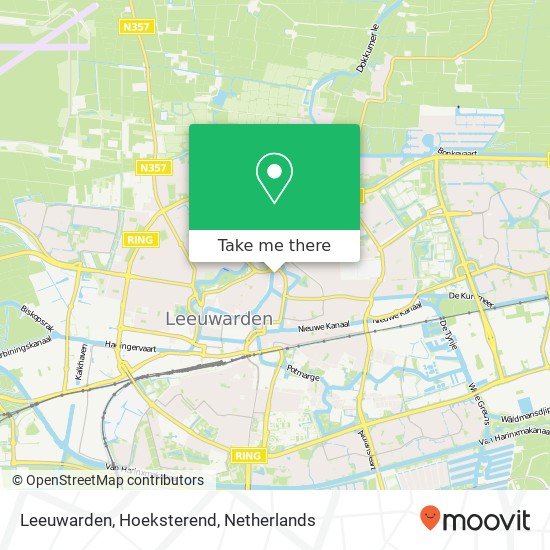 Leeuwarden, Hoeksterend Karte