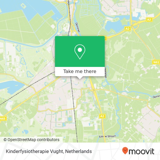 Kinderfysiotherapie Vught, Vliertstraat 79B map